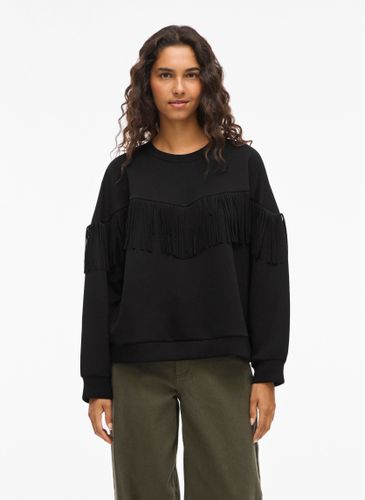 Vêtements Vireflect L/S O-Neck Fringe Sweatshirt/R - Vila - Modalova