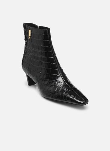 Bottines et boots TH SQUARE TOE CROC K - Tommy Hilfiger - Modalova
