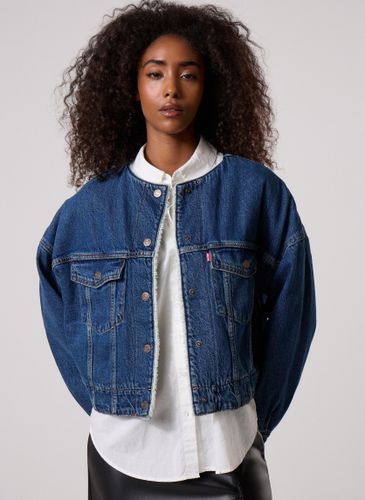Collarless Crop Sherpa Trucker-0088Z pour - Levi's - Modalova