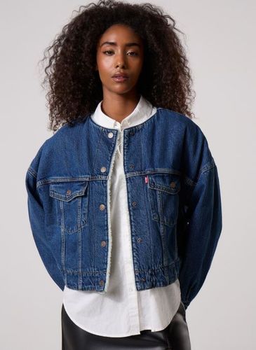 Collarless Crop Sherpa Trucker-0088Z pour - Levi's - Modalova