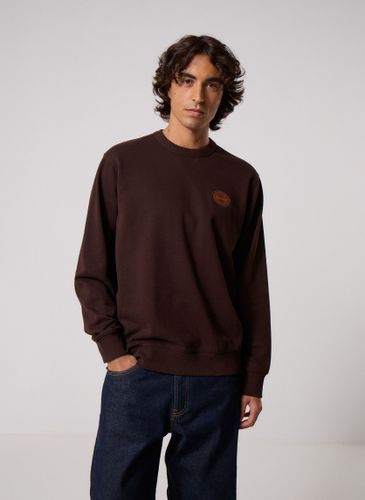 Leather Patch Lb Crew Sweatshirt pour - Timberland - Modalova