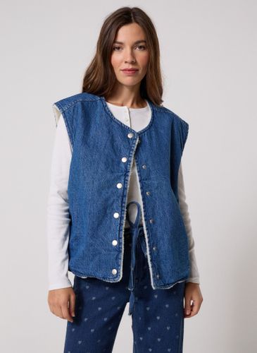 Ladies Woven Sleeveless Jacket-ES205EH pour - Molly Bracken - Modalova