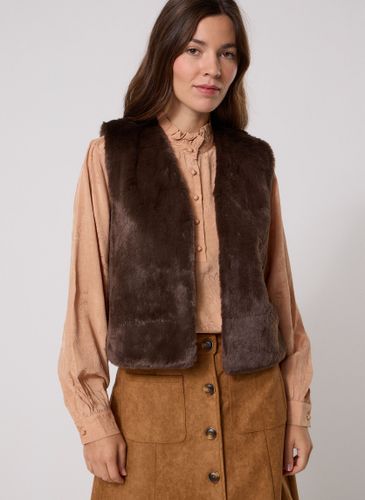 Ladies Woven Sleeveless Jacket-P1716BEH pour - Molly Bracken - Modalova