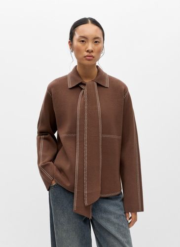 Objasima L/S Re Knit Jacket 146 pour - OBJECT - Modalova