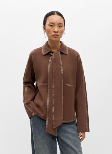 Objasima L/S Re Knit Jacket 146 pour - OBJECT - Modalova