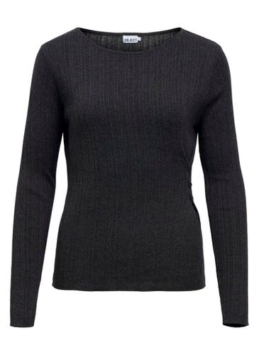 Objbilla L/S Re Knit Pullover 147 pour - OBJECT - Modalova