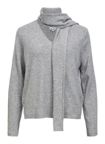 Objchuma L/S Lo Knit Scarf Pullover Noos pour - OBJECT - Modalova