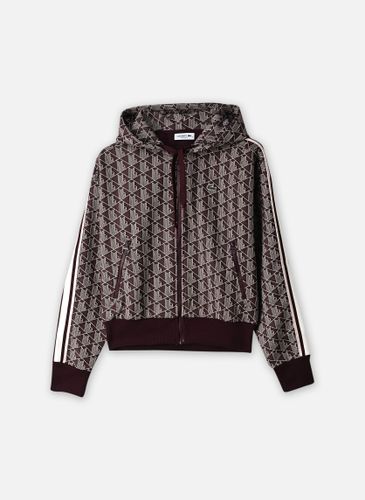 Veste de survêtement zippée en jacquard pour - Lacoste - Modalova