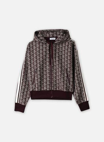Veste de survêtement zippée en jacquard pour - Lacoste - Modalova