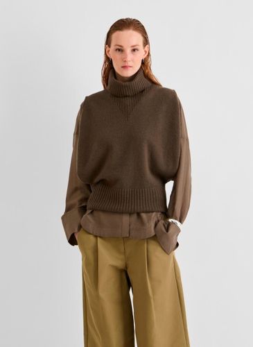 Roucleo Roll Neck Knit Vest/Pf pour - Rouge Edit - Modalova