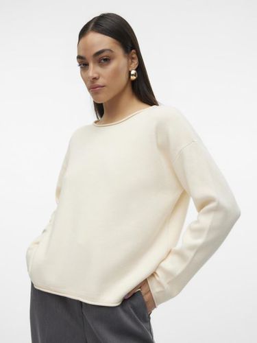 Vêtements VMGOLD ROLL LS O-NECK PULLOVER GA pour Accessoires - Vero Moda - Modalova