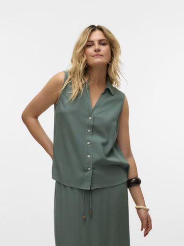 Vêtements VMMYMILO SL V-NECK SHIRT WVN GA pour Accessoires - Vero Moda - Modalova