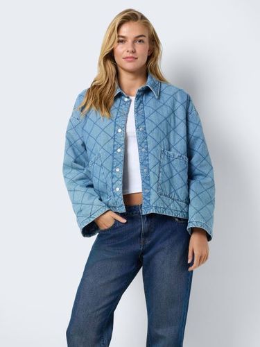 Vêtements NMCLARA QUILT DENIM JACKET pour Accessoires - Noisy May - Modalova