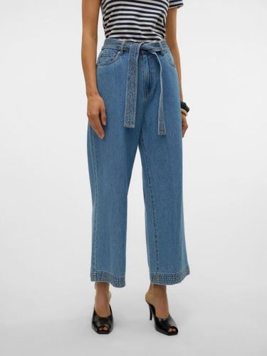 Vêtements VMKATHY SHR WIDE CROPPED JEANS YO377 pour Accessoires - Vero Moda - Modalova
