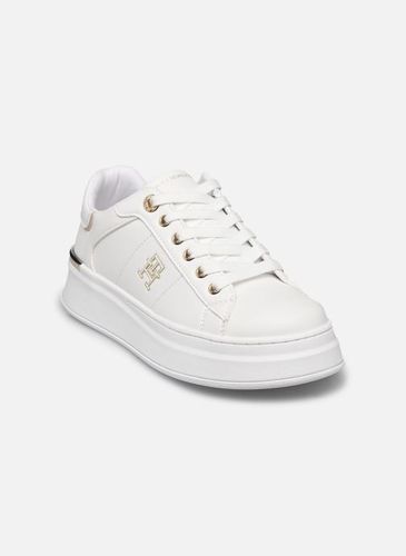 Baskets LOW CUT LACE-UP SNEAKER WHITE pour Enfant - Tommy Hilfiger - Modalova