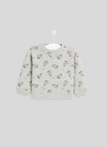 Sweat molleton imprimé en coton BIO par - Bout'Chou - Modalova