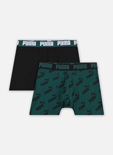 Puma Men Aop Boxer 2P Green / Black par - Puma Socks - Modalova