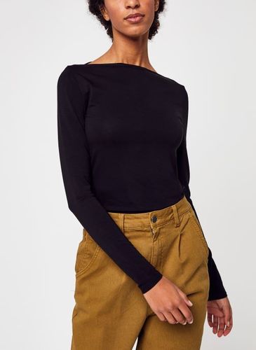 Lyocell Jersey Open Neck Top par - Calvin Klein - Modalova