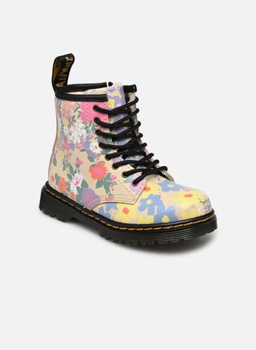 Bottines et boots 1460 T Parchment Beige Floral Mash Up K Hydro pour Enfant - Dr. Martens - Modalova