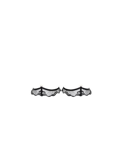 Marabel Detachable Thigh Garters Black - Bluebella - US - Modalova