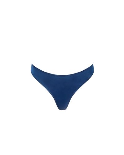 Verona Satin Thong Navy - Bluebella - US - Modalova