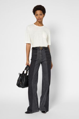 Jean flare bicolore - ANNA - Gerard Darel - Modalova