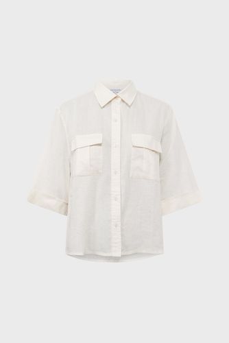 Chemise ample à poches - Naturel - Gerard Darel - Modalova