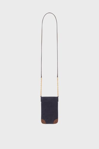 Porte téléphone en cuir velours - LE CHARLOTTE PHONE - Gerard Darel - Modalova