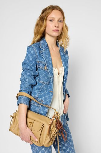 Veste en denim à monogramme - ROSANIA - Gerard Darel - Modalova