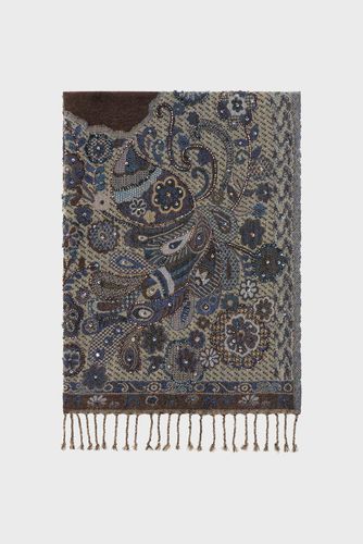 Echarpe orientale en laine - RIANNA - Gerard Darel - Modalova