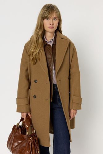 Manteau ample à boutonnage croisé - MERIEM - Gerard Darel - Modalova