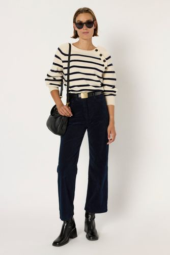 Pantalon droit en velours à côtes - CELESTE - Gerard Darel - Modalova