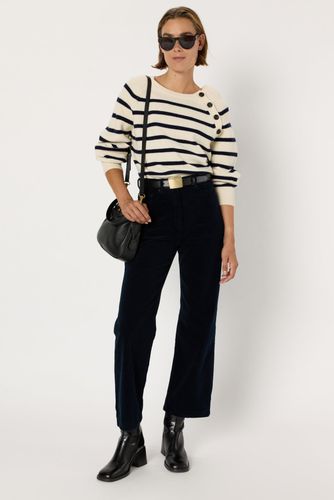 Pantalon droit en velours à côtes - CELESTE - Gerard Darel - Modalova