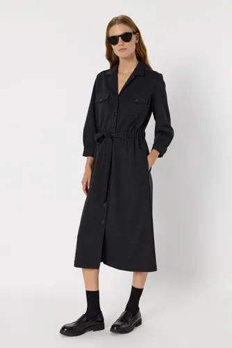 Robe chemise longue en jersey - LUCIE - Gerard Darel - Modalova