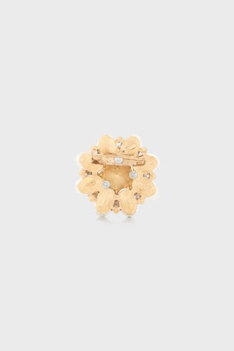 Broche en pierres et strass - FLORA - Gerard Darel - Modalova