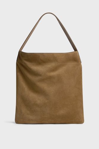 Sac Hobo en cuir velours - LADY - GD - Modalova