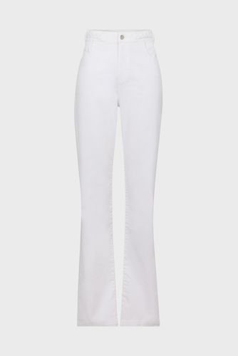 Jean Flare tressé - EBENE - Blanc - GD - Modalova