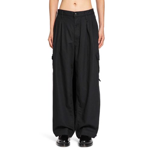 Tuck Work Pants - YOHJI YAMAMOTO - Modalova