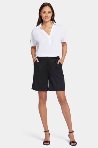 Relaxed Short Lin Stretch Noir | - Nydj - Modalova