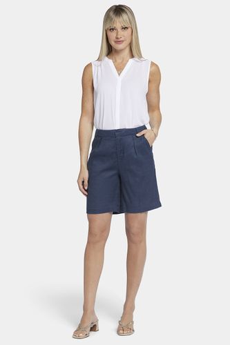 Shorts Décontractés En Lin Extensible | - Nydj - Modalova