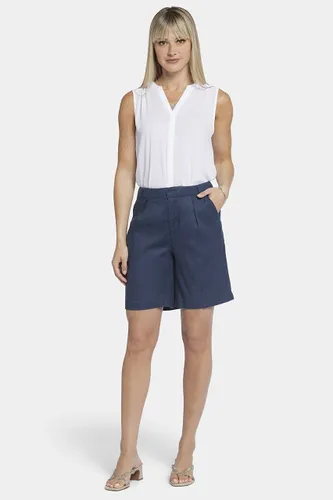 Shorts Décontractés En Lin Extensible | - Nydj - Modalova