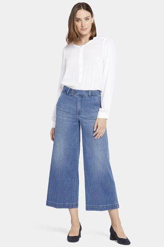 Mona Wide Leg Trouser Premium Denim Bleu Moyen | - Nydj - Modalova