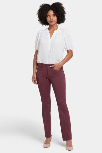 Marilyn Straight Jean Denim Coloré Rouge | - Nydj - Modalova