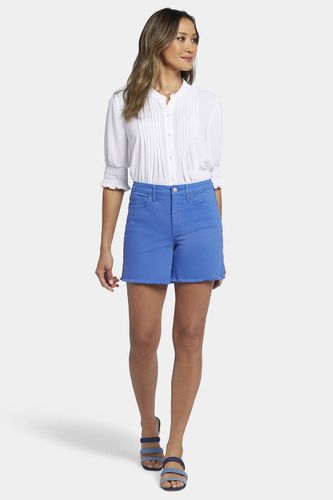Short Jean Trapèze Denim Coloré Bleu | - Nydj - Modalova
