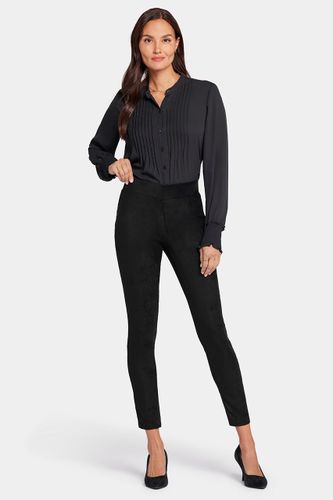 Pantalon Legging Faux Cuir Extensible Noir | - Nydj - Modalova