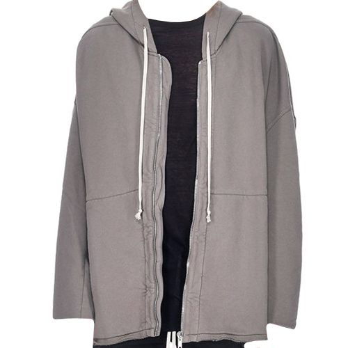 Mens Zip Front Peter Hoodie XS - Rick Owens DRKSHDW - Modalova