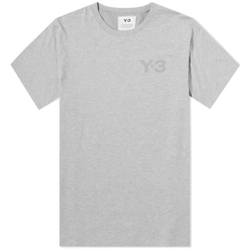 Y-3 Mens Classic T-shirt Grey L - Y-3 - Modalova