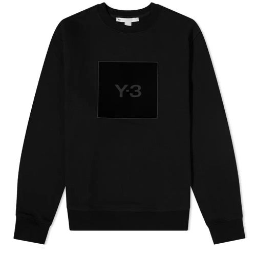Mens Square Logo Sweater M - Y-3 - Modalova