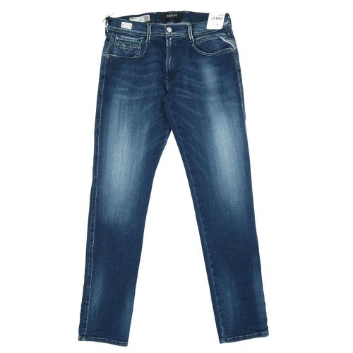 Men's Hyperflex White Shades Jeans 30 32 - Replay - Modalova