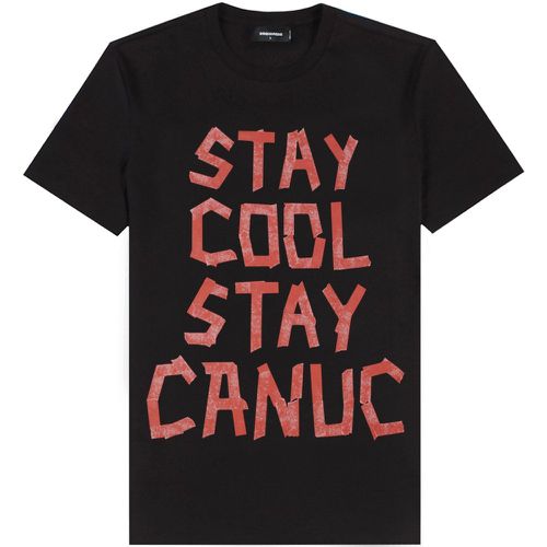 Men's "Stay Cool" T-shirt S - Dsquared2 - Modalova